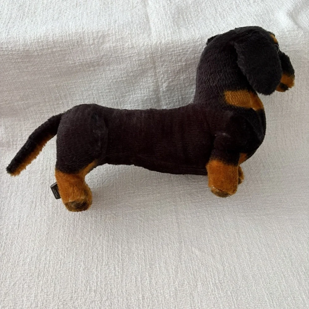 Melissa And Doug Plush Dachshund Puppy Dog Brown Black Wiener Dog 17